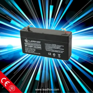 lead acid accumulator 6v 1.2ah marine battery