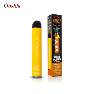 Fume ultra 2500 puffs Disposable vape Device