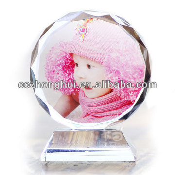Beautiful crystal photo frame for christmas gift