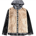 Herren schwere Flanellhemdjacke