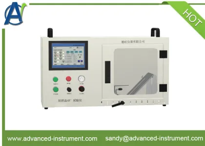 ISO 6941 Textile Fabric Vertical Flame Spread Time Test Equipment