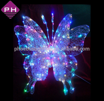 Led holiday butterfly light for outdoor decoration