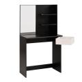 Wooden Drawers Dressing Table Designs With 3 Partitions