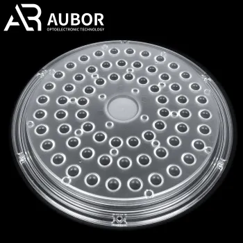 Free Samples: 60 Degree Round Plastic LED Floodlight with 2835 LEDs and 3030 Module Lens for High Bay