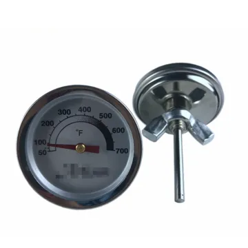 1.75 Inch Stainless Steel BBQ Smoker Grill Thermometer - Oven Thermometer