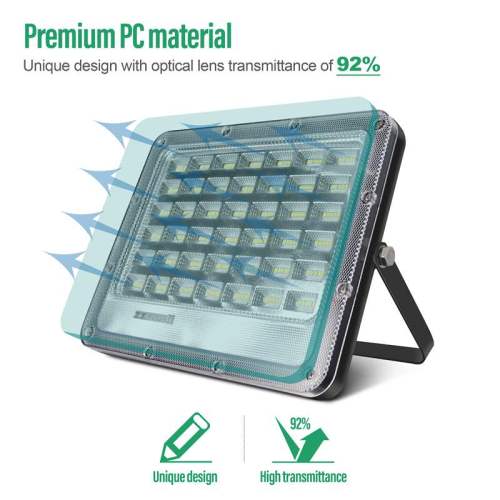Smart Bright Solar Flood Light With Remote Control