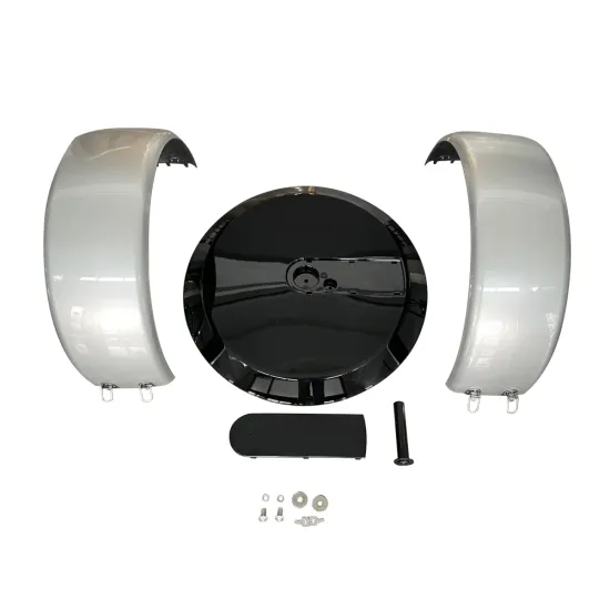 High Quality Silver G-Style Back Spare Tire Cover for Suzuki Jimny 2018+