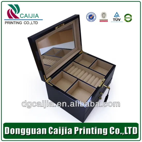 Magnet closure foldable paper gift box jewelry packaging box