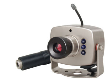 Home Security Monitoring 2.4ghz Wireless Mini Spy Camera With 1 / 3 Coms Sensor