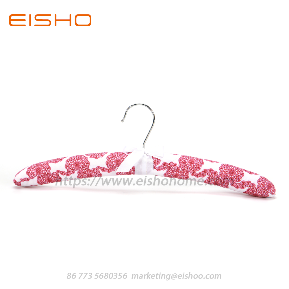 Bb33 1 Red Padded Coat Hanger