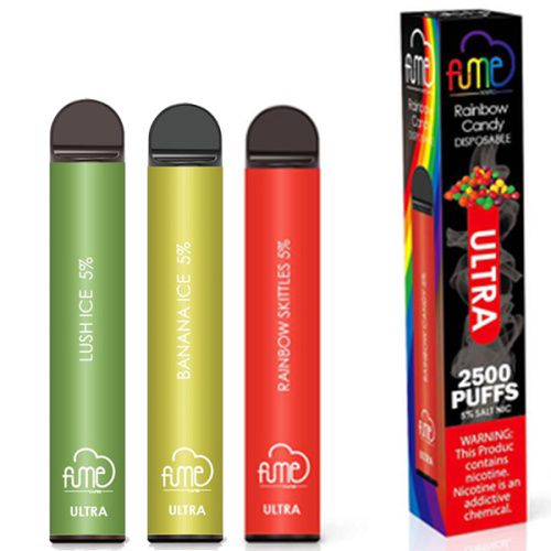 Fume ultra 2500puffs toutes les saveurs en stock chaud