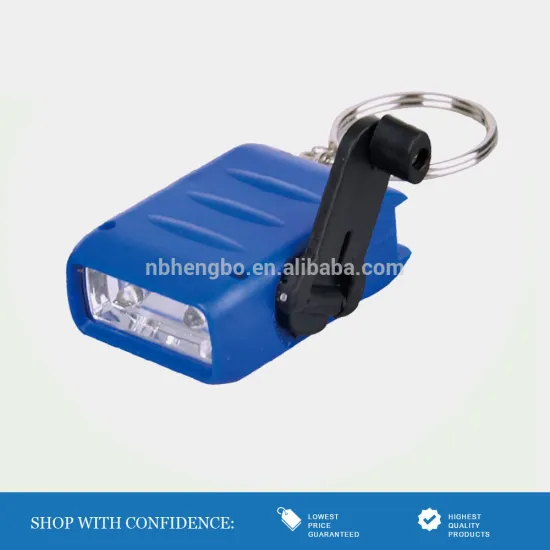 rectangular blue new dynamo led flashlight ourdoor flashlights