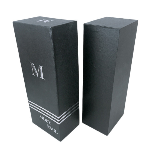 Lang Matt Black Wine Box -logo