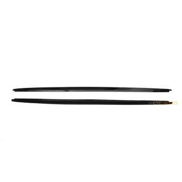 Gloss Black Side Bumper Parts and Side Skirt Extension for BMW 5 Series G30 G38