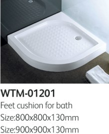 Anti-Slip Shower Tray Anti-Sliding Shower Base