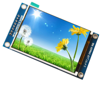 2.4 Inch 8PIN SPI HD Color TFT LCD Module ILI9341 Drive IC 240x320