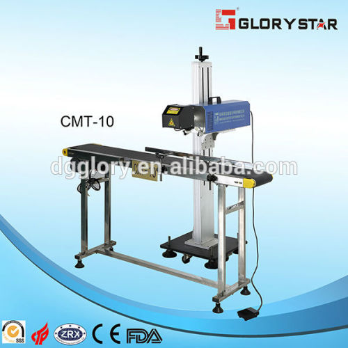 On-Line Plastic/Cosmetic bottle Laser Marking Machine (CMT10) and CE&SGS