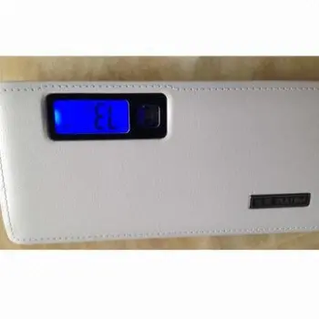 13,000mAh power bank with A-grade LiPo battery and LCD display
