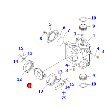 Loader WA100-5 Joystick 720-1L-13410