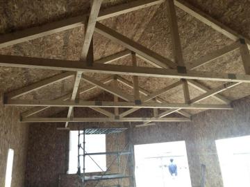 Glued Laminated Timber Structural Trusses Jointed Glulam