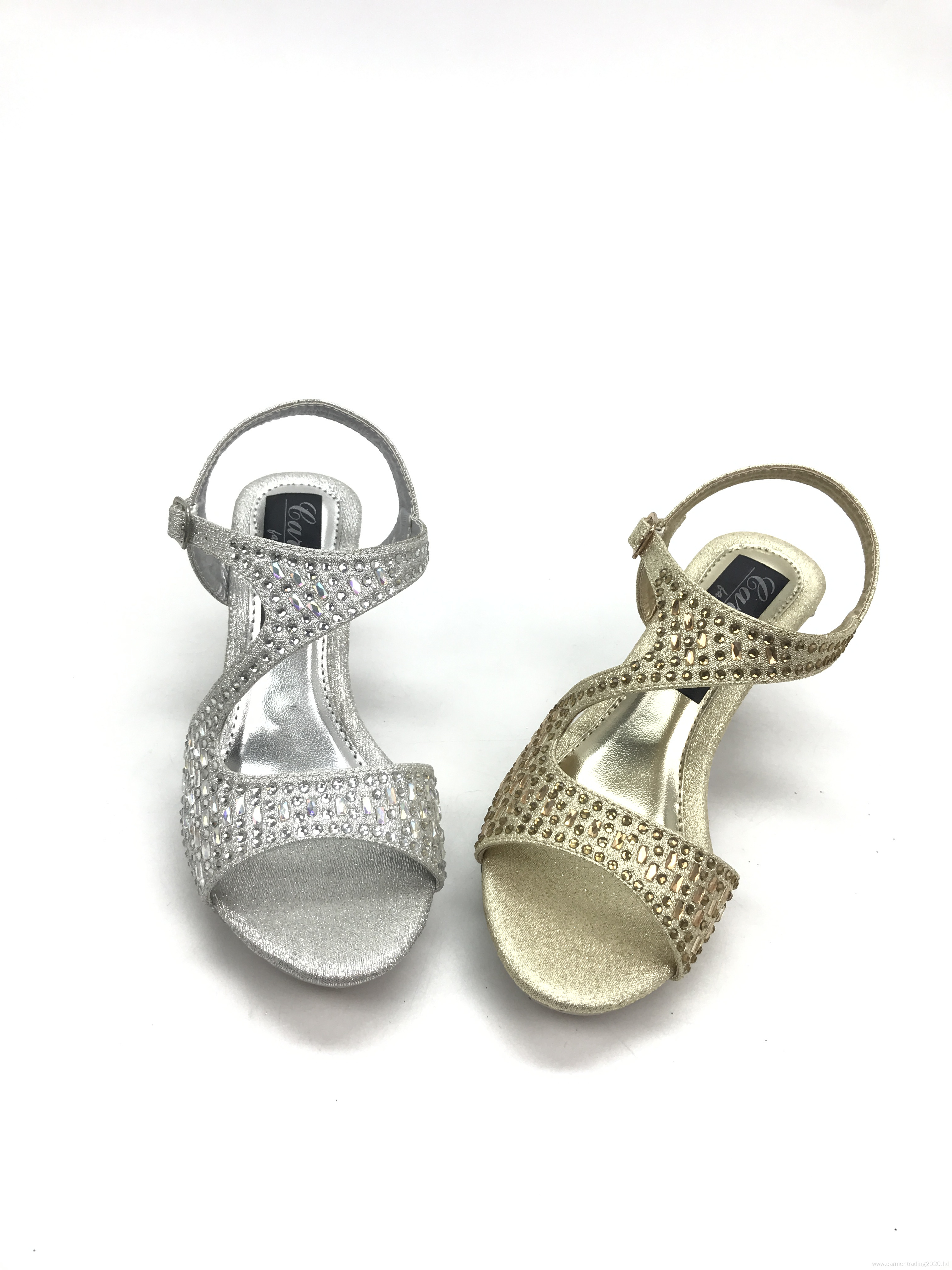 Children Glitter Diamond Sandals Party Shoes