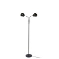 Black double-headed cute floor lamp