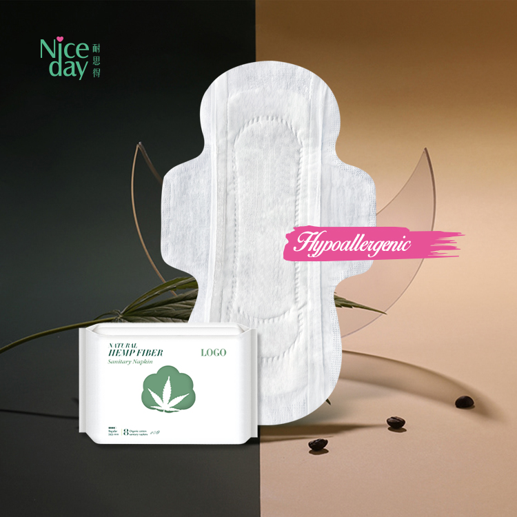 Hemp based premium organic period pads