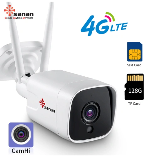 China Cámara CCTV inalámbrica 4G de 2MP Fabricantes