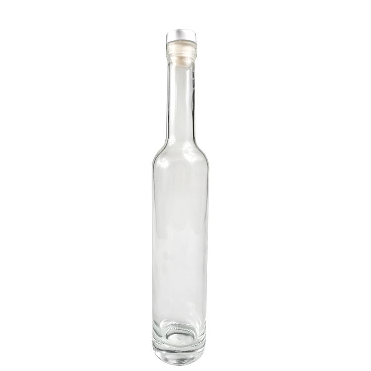 liquor Vodka Liquor Glass Bottle with cork lid