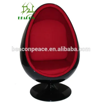 fiberglass replica Eero Aarnio egg pod chair