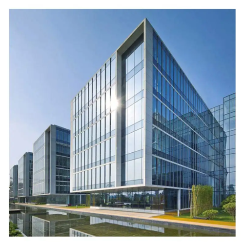Commercial Building Aluminum Frame Glass Panels