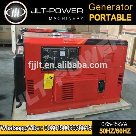 AC Single Phase Output Type 10kva generator air cooled double-cylinder soundproof
 