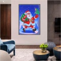 Diamantmålning grossist dekorativ vägg jul snögubbe