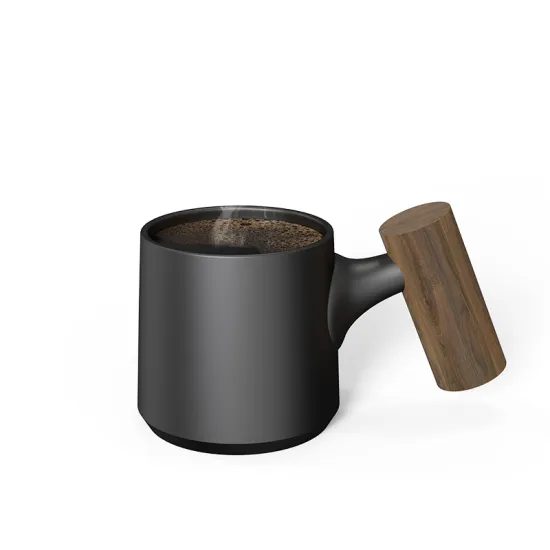 DHPO Handmade Reusable Ceramic Mug for Coffee & Tea