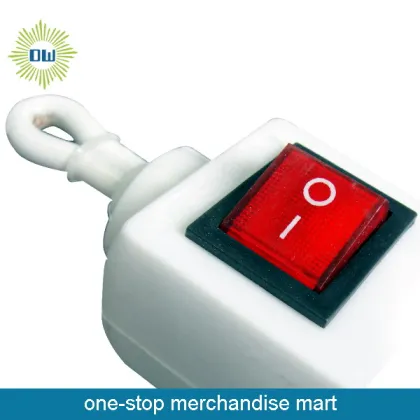 6 Way International Universal Power Socket Outlet