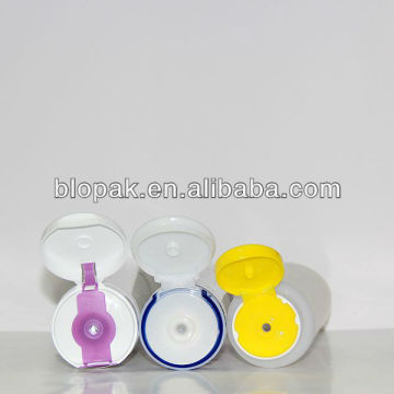 diameter 35,40,50 oval plastic flip top cap