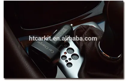 3 ports USb car charger for vivo X5 free logo print