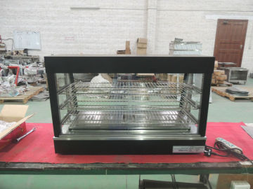 Glass Food Warmer Display Showcase for sale BN-900.R (CE Certificates)