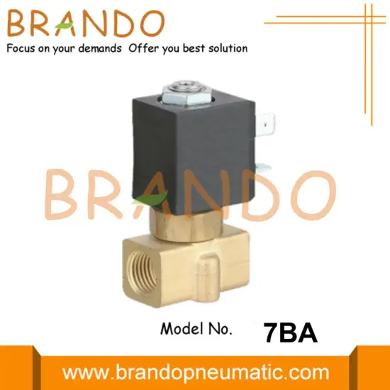 1/8'' 1/4'' 3-Way Normally Closed Brass Solenoid Valve