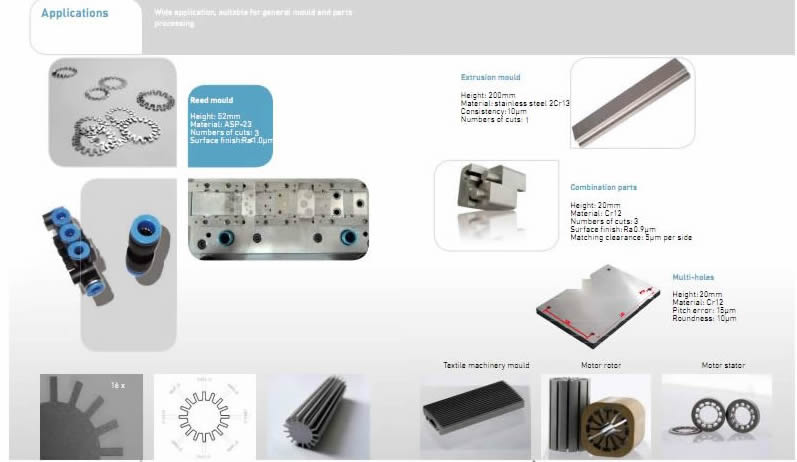 Wire Cut EDM Machine Cutting Sample