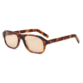 Tortoiseshell Square Acetate Sunglasses