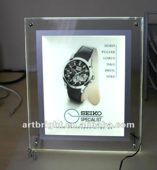 Adersting lighting panel of LED acrylic light box