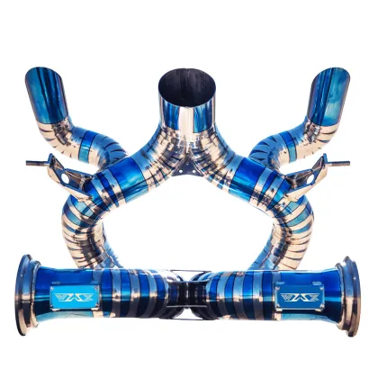 Custom Titanium Exhaust Pipe for Bugatti Veyron 2005-2016