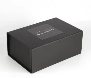 deep cardboard magnetic flat pack gift box