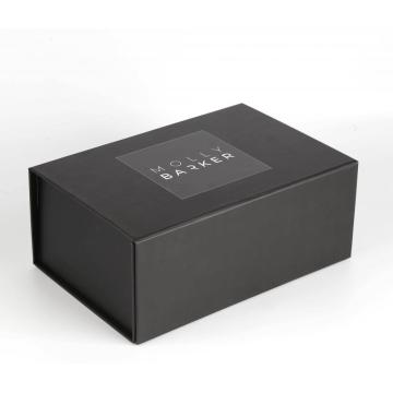 deep cardboard magnetic flat pack gift box