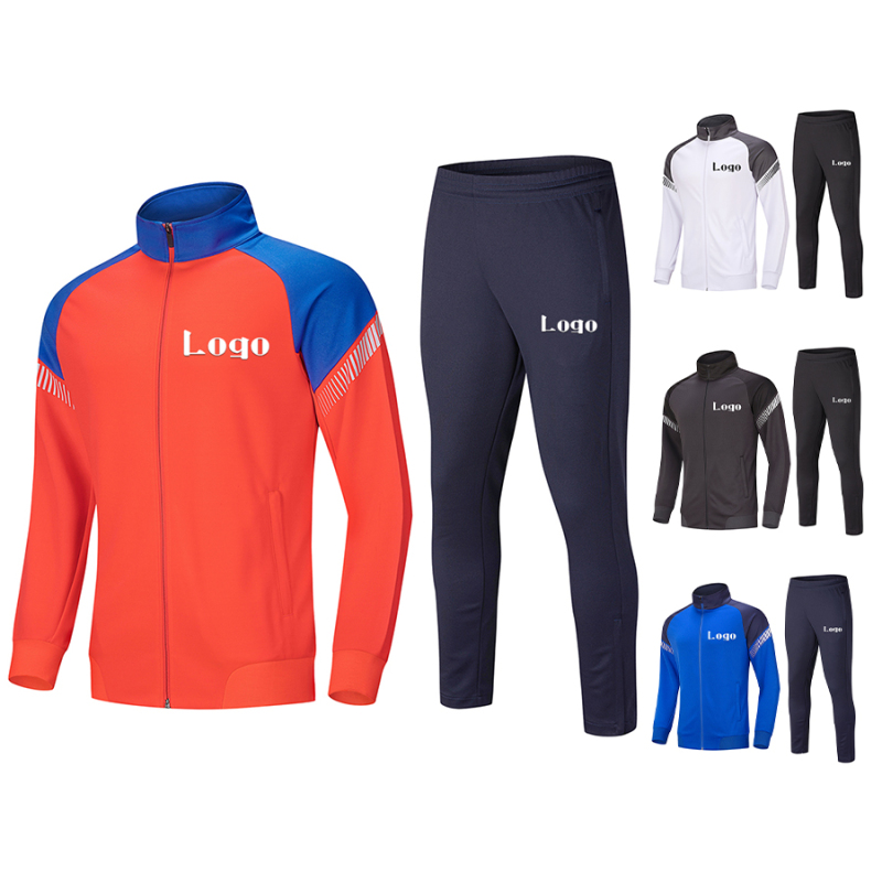Men's Running Athleisure Stretch Fabric Training Outfit