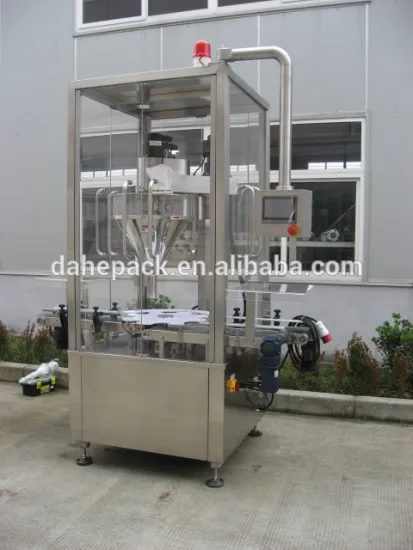 Automatic Rotary Herbicides Powder Bottles&Cans Filling Machine,Powder Filler