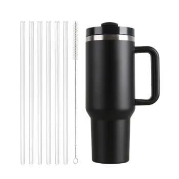 Stainless Steel Vacuum Insulated Tumbler with Lid and Straw: Perfect for Cold Beverages like Water, Iced Tea, and Coffee