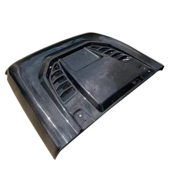 Carbon Fiber Car Hood Accessories for Wrangler JL 2018+
