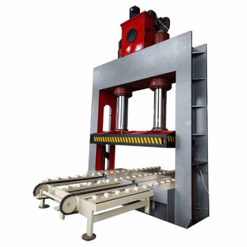 Mesin akhbar sejuk kayu: Laminating hidraulik untuk papan dan panel zarah
